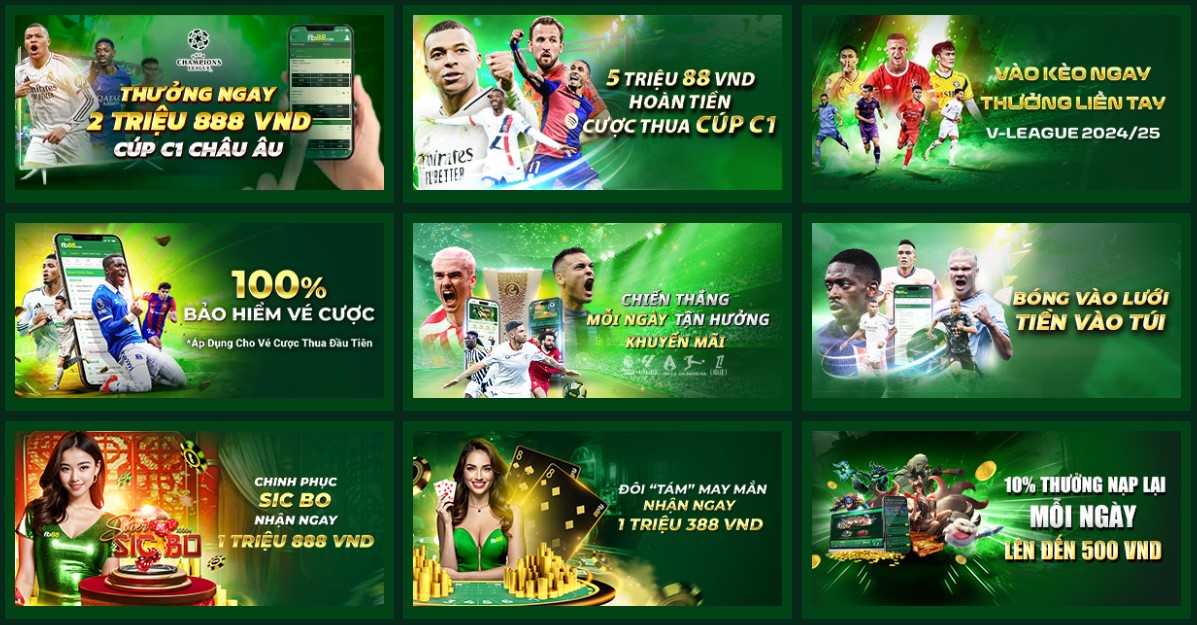 Khuyến mại Fb88